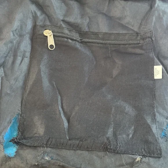 Peace sign & Flowers long shoulder bag - Picture 14 of 16